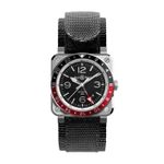 Bell & Ross BR 03 BR0393-BL-ST/SCA (2024) - Zwart wijzerplaat 43mm Staal (3/3)