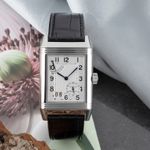 Jaeger-LeCoultre Reverso Q3008420  240.8.15 (2005) - Silver dial 23 mm Steel case (1/8)