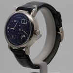 A. Lange & Söhne Little Lange 1 182.086 (2023) - Blue dial 36 mm White Gold case (2/8)