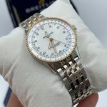 Breitling Navitimer U17327211A1U1 (2024) - Parelmoer wijzerplaat 36mm Staal (8/8)