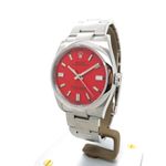 Rolex Oyster Perpetual 36 126000 (2020) - Rood wijzerplaat 36mm Staal (1/8)