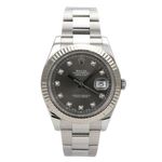 Rolex Datejust II 116334-Rhodium-DIA (2017) - Silver dial 41 mm Steel case (2/8)