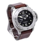 Panerai Luminor 1950 PAM00243 (2007) - Black dial 44 mm Steel case (6/8)