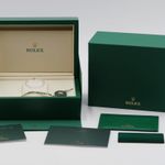 Rolex Air-King 126900 (Onbekend (willekeurig serienummer)) - Zwart wijzerplaat 40mm Staal (8/8)