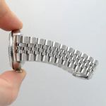 Rolex Datejust 36 16220 (1989) - Silver dial 36 mm Steel case (14/14)