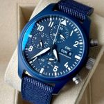 IWC Pilot Chronograph Top Gun IW389404 (2024) - Blauw wijzerplaat 42mm Keramiek (3/7)