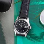 Rolex Oyster Precision 6694 (1978) - Black dial 34 mm Steel case (1/8)