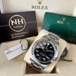 Rolex Air-King 116900 (2021) - Black dial 40 mm Steel case (3/3)
