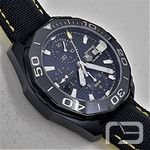 TAG Heuer Aquaracer 300M CAY218A.FC6361 (2024) - Zwart wijzerplaat 43mm Titanium (4/8)