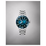 Oris Aquis Date 01 400 7769 4135-07 8 22 09PEB (2025) - Blauw wijzerplaat 42mm Staal (1/1)