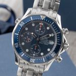 Omega Seamaster Diver 300 M 2599.80.00 (2006) - Blauw wijzerplaat 42mm Staal (3/8)