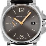 Panerai Luminor Due PAM01247 (2026) - Grey dial 38 mm Steel case (1/8)