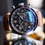 Breitling Super Avi AB04453A1B1X1 (2026) - Zwart wijzerplaat 46mm Staal (1/1)