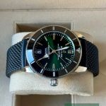 Breitling Superocean Heritage II 42 AB2010121L1S1 (2023) - Green dial 42 mm Steel case (4/7)