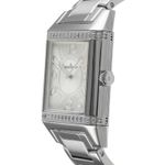 Jaeger-LeCoultre Reverso Squadra Lady Q7038420 (2010) - Silver dial 29 mm Steel case (6/8)