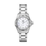 TAG Heuer Aquaracer Lady WBP1416.BA0622 (2023) - White dial 30 mm Steel case (3/3)