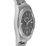 Rolex Oyster Perpetual 39 114300 (2018) - Grey dial 39 mm Steel case (4/6)
