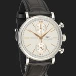 IWC Portofino Chronograph IW391406 (2022) - Zilver wijzerplaat 39mm Staal (4/8)