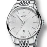 Oris Artelier Date 01 733 7721 4051-07 8 21 88 (2023) - Silver dial 40 mm Steel case (2/3)