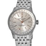Breitling Navitimer A17395F41G1A1 (2023) - Silver dial 35 mm Steel case (2/2)