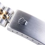 Rolex Lady-Datejust 69173 (1990) - Black dial 26 mm Gold/Steel case (7/8)