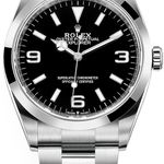 Rolex Explorer 124270 (2024) - Black dial 36 mm Steel case (1/1)