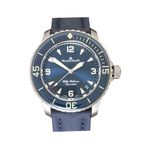 Blancpain Fifty Fathoms 5010 12B40 O52B (2025) - Blue dial 42 mm Titanium case (1/7)