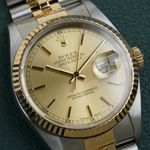 Rolex Datejust 36 16233 (1990) - 36 mm Gold/Steel case (1/8)