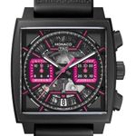 TAG Heuer Monaco CBL218B.FT6236 (2026) - Zwart wijzerplaat 39mm Titanium (1/1)
