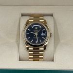 Rolex Day-Date 40 228238 (2023) - Black dial 40 mm Yellow Gold case (4/8)