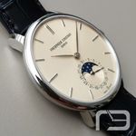 Frederique Constant Manufacture Slimline Moonphase FC-705BG4S6 (2024) - Blue dial 42 mm Steel case (4/8)