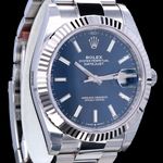 Rolex Datejust 41 126334 (2022) - Blauw wijzerplaat 41mm Staal (8/8)