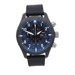 IWC Pilot Chronograph Top Gun IW389401 (2025) - Zwart wijzerplaat 42mm Keramiek (1/5)