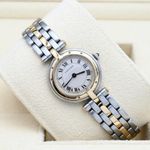 Cartier Panthère 1057920 (Unknown (random serial)) - White dial 24 mm Gold/Steel case (1/8)