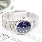 Rolex Oyster Precision 6694 (Unknown (random serial)) - Blue dial 34 mm Steel case (4/8)