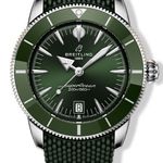 Breitling Superocean Heritage 42 AB3111361L1S1 (2026) - Groen wijzerplaat 42mm Staal (1/1)