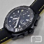 TAG Heuer Aquaracer 300M CAY218A.FC6361 (2024) - Zwart wijzerplaat 43mm Titanium (3/8)