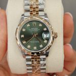 Rolex Datejust 278343RBR (2026) - Green dial 31 mm Steel case (2/5)