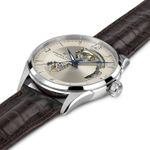 Hamilton Jazzmaster Open Heart H32705521 (2026) - Zilver wijzerplaat 42mm Staal (5/5)