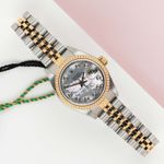 Rolex Lady-Datejust 79173 (2003) - Pearl dial 26 mm Gold/Steel case (1/7)