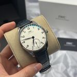 IWC Portuguese Automatic IW358304 (2023) - Zilver wijzerplaat 40mm Staal (4/8)