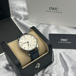 IWC Portuguese Automatic IW358304 (2023) - Zilver wijzerplaat 40mm Staal (2/8)