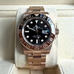 Rolex GMT-Master II 126715CHNR (2020) - Zwart wijzerplaat 40mm Roségoud (1/7)