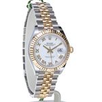 Rolex Lady-Datejust 279173 (2023) - White dial 28 mm Gold/Steel case (5/8)
