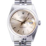 Rolex Datejust 36 16234 (1991) - Silver dial 36 mm Steel case (3/8)