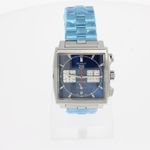 TAG Heuer Monaco CBL2111.BA0644 (2024) - Blauw wijzerplaat 39mm Staal (1/4)