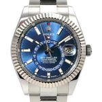 Rolex Sky-Dweller 336934 (2023) - Blue dial 42 mm Gold/Steel case (1/8)