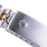 Rolex Lady-Datejust 69173 (1990) - White dial 26 mm Gold/Steel case (7/8)