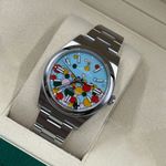 Rolex Oyster Perpetual 124300 (2024) - Blue dial 41 mm Steel case (8/8)