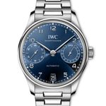 IWC Portuguese Automatic IW501704 (2024) - Blauw wijzerplaat 42mm Staal (1/1)